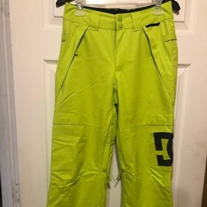 DC kids snowboard pants